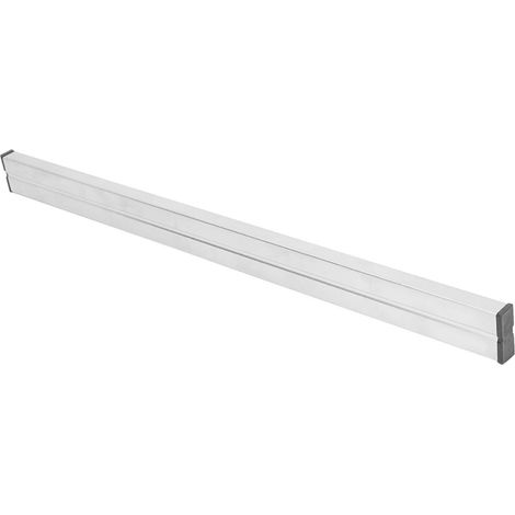 Magnetischer Werkzeughalter, 2-seitig, robust, Aufbewahrungsleiste für Küchenmesser, silberfarben, FH2-500 (1/5)