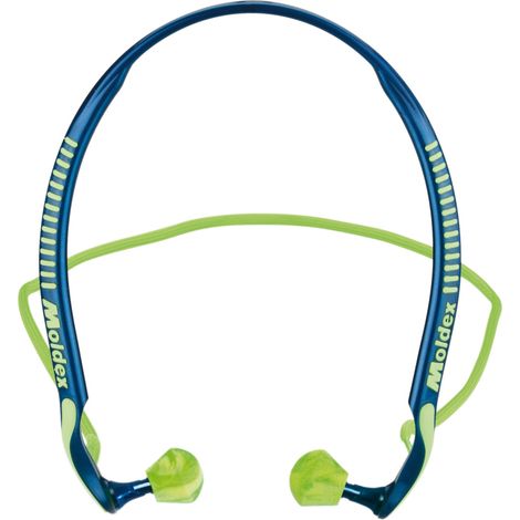 Jazz-Band® banded earplugs SNR 23 dB – Dual material technology – Neck cord with safety release – Reduces band pressure by 40% – Moldex (1/2)