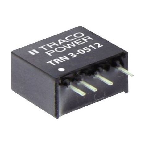 TracoPower TRN 3-1215 Convertitore DC/DC da circuito stampato 12 V/DC +24 V/DC 125 mA 3 W Num. uscite: 1 x Contenuto 1 (1/3)