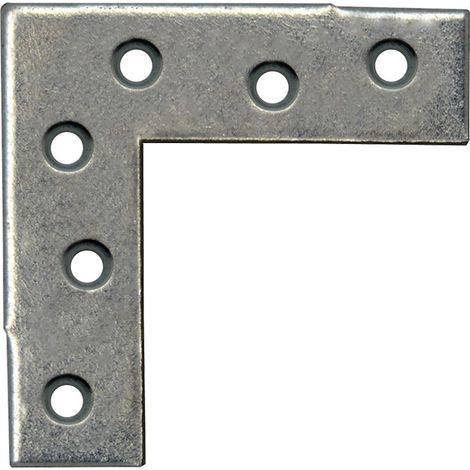 Escuadra Plana Cincada 60x60mm