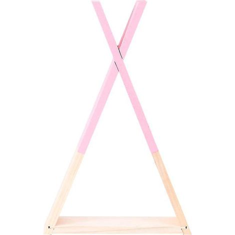 1 étagère murale triangulaire pour chambre ou bureau (1/3)