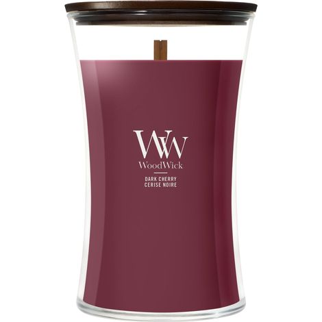 Bougie parfumée  Grande bougie sablier  Cerise griotte  Cadeaux parfaits pour femmes (1/5)