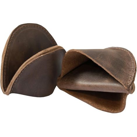 Lot de 2 maniques en cuir, mini maniques de cuisine, pinces de cuisson. (1/3)