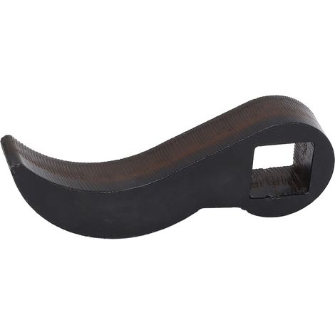 Tête d'adaptateur pied-de-biche compacte, outil adaptateur clé à molette pour cliquet 1/2 pouce, noir (1/5)
