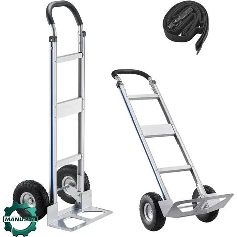 Manuzen - Diable de manutention 500 lb (227 kg) en aluminium — SucceBuy (1/5)