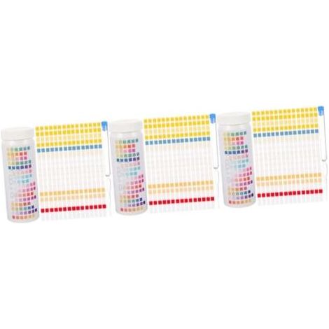 150 Pièces Papier Test De La Qualité De L'eau Bandelettes De Test Pour L'eau Potable Kit De Test D'eau De Piscine (1/4)