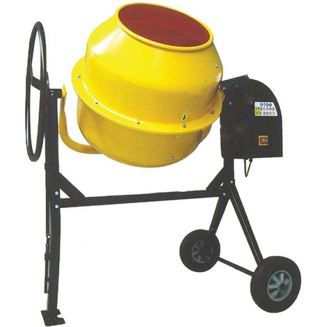 BETONIERA A BICCHIERE 'MX-180' Lt 180 - KW 0,75