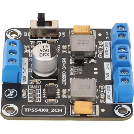 Module de Sortie Double Positif et Négatif, Module d'alimentation de Type, Modules d'alimentation à Faible Bruit avec Protection de Connexion Inversée, Idéal pour l'automatisation (1/5)