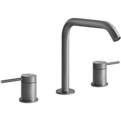 Gessi316 Cesello Mélangeur lavabo 3 trous, avec bec H=162 mm x