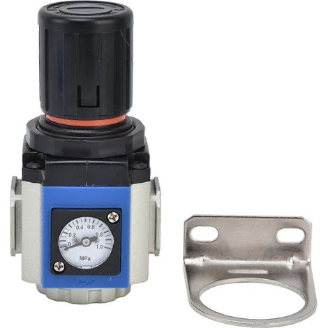Druckregler für Luftkompressoren aus Aluminiumlegierung mit Manometer 0,05–0,9 MPa GR300-10
