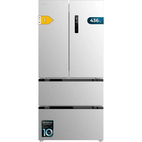 Cecotec – Réfrigérateur 436 litres – 2 portes – No Frost – Compresseur Inverter Plus – Multi AirFlow – Mode vacances (1/3)