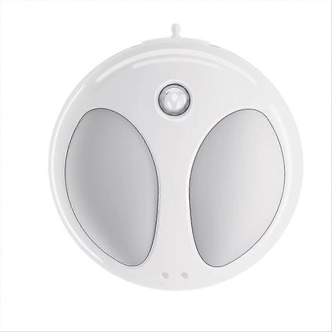 Bewegungsmelder-Nachtlicht, Mini-Nachtlicht, wiederaufladbare magnetische LED-Lampe für Kleiderschrank, Schlafzimmer, Küche, Badezimmer (1/5)