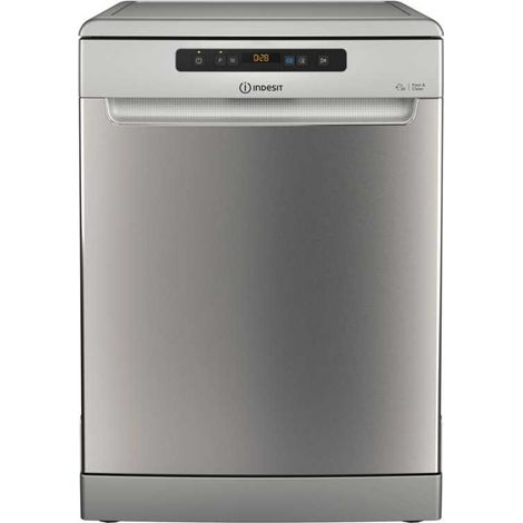 Indesit – Lave-vaisselle 60 cm 14 couverts – Classe énergétique C – 41 dB – Consommation 9,5 L/cycle – Départ différé, affichage temps restant