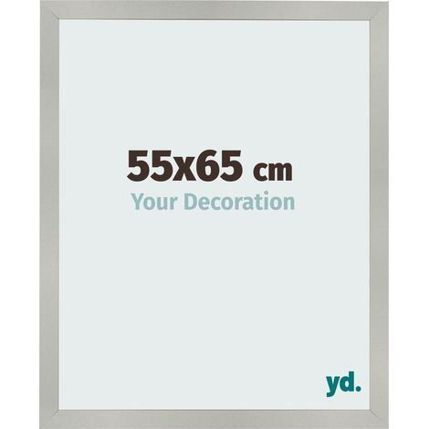 yd. - Cadre photo 55x65 - Argent Mat - MDF - Bologna (1/5)