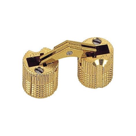 Hettich cerniera a cilindro 14mm MS ottone opaco per l'inserimento - 31170