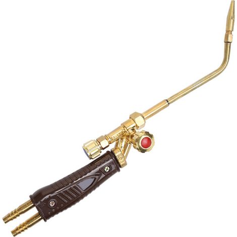 Chalumeau Torche de Soudage Oxi-Acétylène Oxypropane Soudeur à Air Résistant à la Chaleur pour Soudure à Injection (H01-6) 39cm (1/5)
