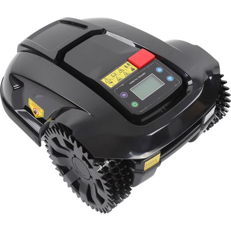 Tondeuse à gazon robotisée intelligente 29,4 V, batterie lithium rechargeable 4 400 mAh, hauteur de coupe réglable, compatible avec les tensions d'alimentation UE 110-240 V. (1/5)