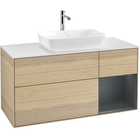 Villeroy & Boch F831HGPC Armoire sous-lavabo Finion F83 (1/2)