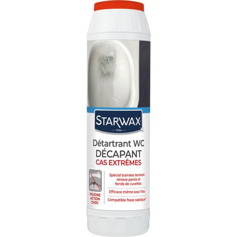 Détartrant surpuissant poudre pour WC 1kg STARWAX