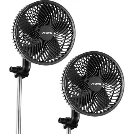Ventilateur de Culture à Pince Ventilateur Oscillant pour Tente (1/5)