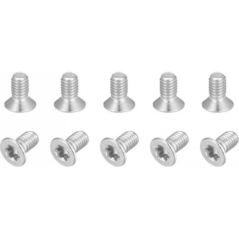 M3x5mm Torx Sécurité Machine Vis, 20pcs 316 Inox Acier Fraisée Tête Anti-effraction Vis Attaches Boulons (1/5)