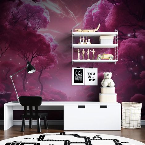Papier peint foret bois enchante 1 - 150 x 250 cm (1/2)