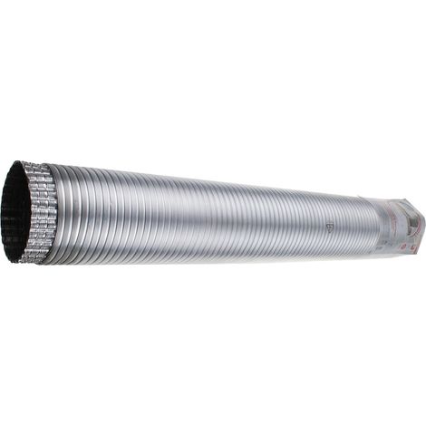 Wpro - tubo di scarico flessibile in alluminio (ø125 mm x l 3 m) - 484010678190 - 8015250665642
