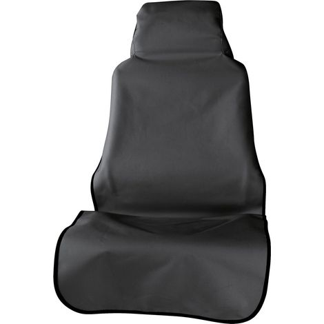 Protecteur De Siege Auto - Oxford Coton Imperméable - 142 x 53 cm - Noir Avec Pince De Fixation - 1 Pièce
