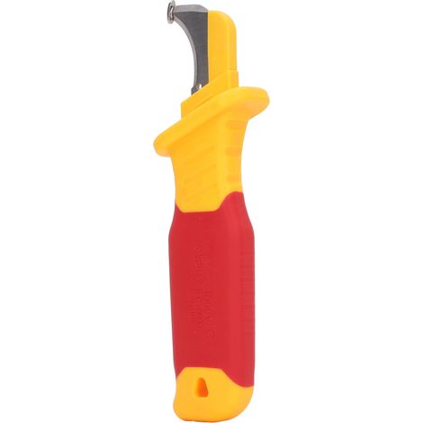 VDE-isoliertes Elektrikermesser, IEC60900, 1000V Hochspannung, antimagnetisch, KN005. (1/5)