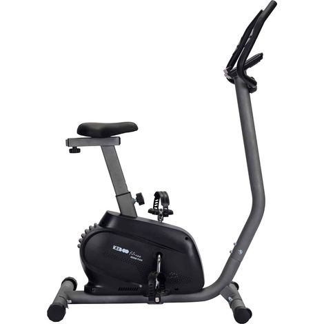 Vélo d'appartement magnétique 16 niveaux – Système de freinage magnétique – Volant d'inertie 7 kg – Moniteur LCD avec fréquence cardiaque – Keboo