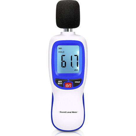 Ejoyous Sound Level Meter, Portable Digital Decibel Meter Audio Noise Measurement 30-130dBA, MA