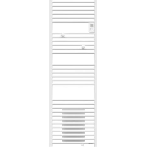 Thermor – Sèche-serviettes mixte 1750W avec soufflerie – Régulation électronique programmable – Design blanc brillant – Dimensions 500 x 1590 mm