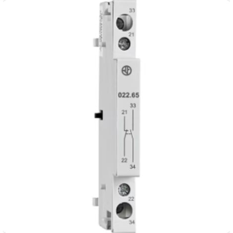 Modulo contatti ausiliari  1no + 1nc per contattori serie 22.44 e 22.64 finder 02265