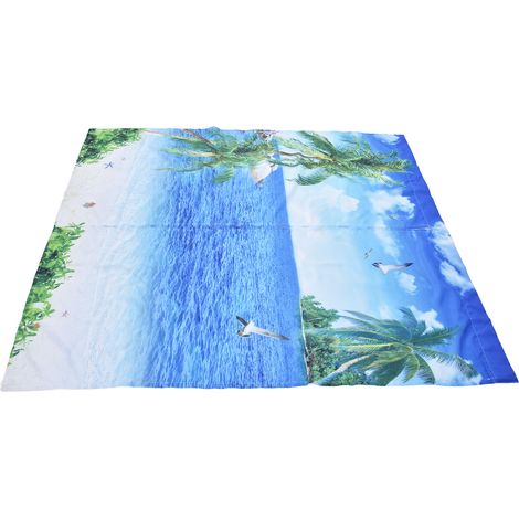 Rideau occultant suspendu en fibre de polyester, imprimé numérique innovant, pour la maison, 170 x 200 cm / 66,9 x 78,7 pouces, type 36 (1/5)