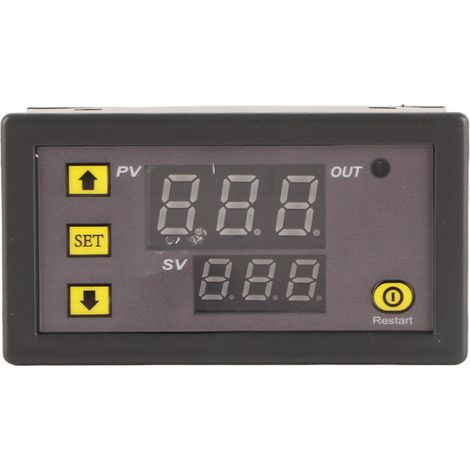 Termostato digitale a LED W3230 per sensori di temperatura per edifici (DC12V) (1/5)