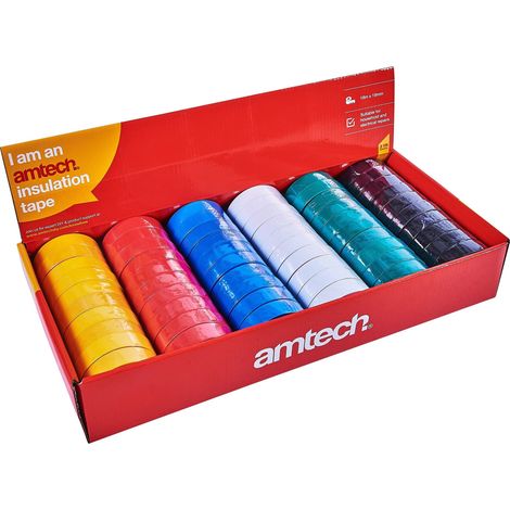60pc Insulation Tape - Assorted Colours - S4170 (1/3)