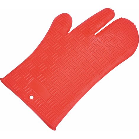 Moufle en Silicone Rouge L 28 cm - Pujadas