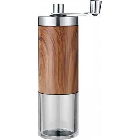 Stainless steel manual coffee grinder, ceramic hand grinder for Aeropress, drip coffee, espresso, French press, Turkish brew, coffee gift, bean-to-cup coffee grinder (1/5)