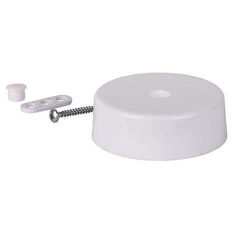 Distributeur de plafond, blanc, Ø 65mm, hauteur 23mm, LDV 65
