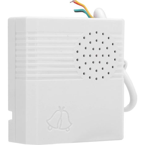 Sonnette sans fil 12 V CC, kit de sonnette sans fil 4 conducteurs, bouton-poussoir mural, transformateur, câble et fixations, boîtier de haute qualité-AquaForge (1/5)