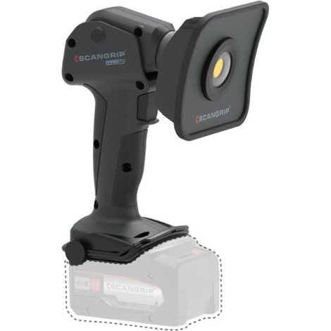 SCANGRIP MULTILIGHT FLOOD CONNECT CONCETTO FLESSIBILE DI LAMPADA DA LAVORO PORTATILE CON POTENTE TESTATA DA 1500 LUMEN