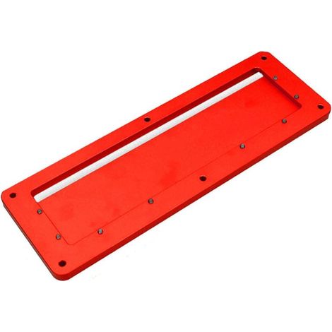 Scie à Table électrique scie circulaire plaque de couverture en alliage d'aluminium intégré réglable 45-90 degrés Table rabattable support de plaque spécial (1/5)