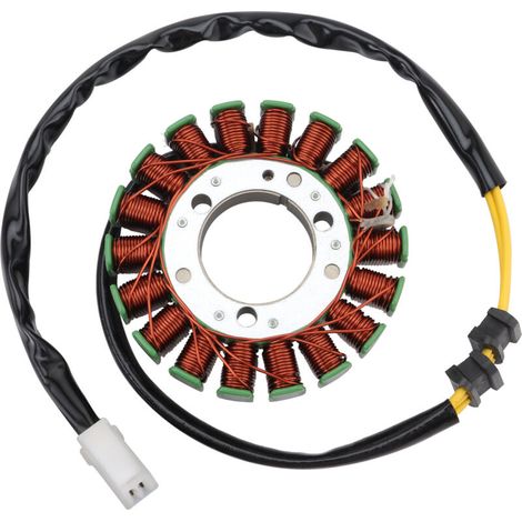 Pièces de rechange d'origine pour les générateurs à bobine de stator et les magnétos de stator pour les motos à quatre roues Kawasaki Bayou 300 KLF300A (1986-1987). (1/5)