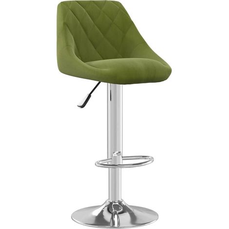 Maison Exclusive - Barhocker Hellgrün Samt (1/5)