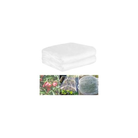 Blanc Filet Anti Insecte 2.5 x 10 Metres Filet de Protection Potager Peut Etre Utilisé pour Le Camping en Plein Air Peut Egalement Etre Utilisé pour Protéger Les Plantes (1/5)