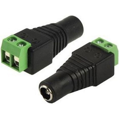 Connettore jack femmina alimentatore CCTV 12V telecamera