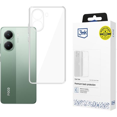 Funda transparente 3mk para Poco X7 Pro