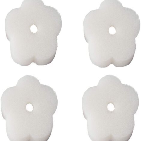 VURAHOME - Éponge absorbante d'huile de piscine éponge absorbante d'huile à haute efficacité éponge filtrante à fleurs creuses(10 pièces)