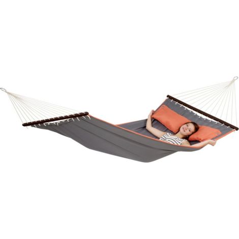 Hamac XL American Dream Amazonas 200x120cm Gris (1/5)