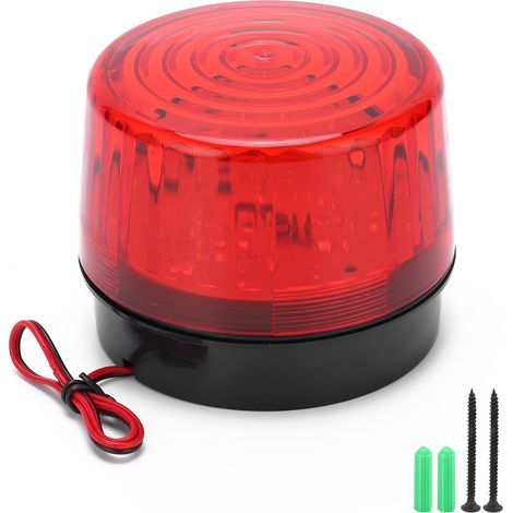 Alarme lumineuse clignotante, alerte anti-cambriolage, accessoire haute puissance pour la sécurité routière, camions de pompiers, véhicules d'urgence (1/5)
